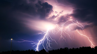 Gewitter Blitze