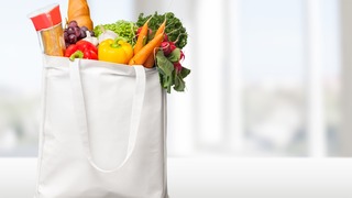 Lebensmittel Tasche