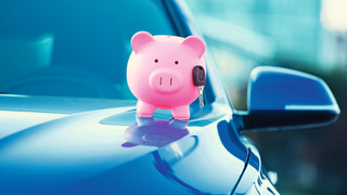 Sparschwein Auto